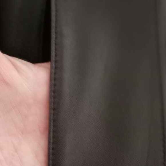 ' G-III Apparel' 'SIENA' Butter soft Dark Brown Leather Jacket Size M NWOT - Picture 8 of 13